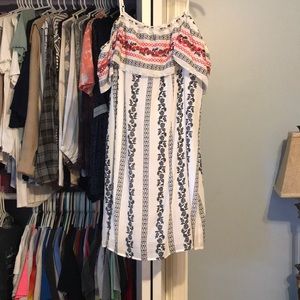 off the shoulder dress